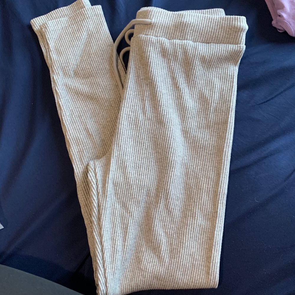 Gray lounge leggings